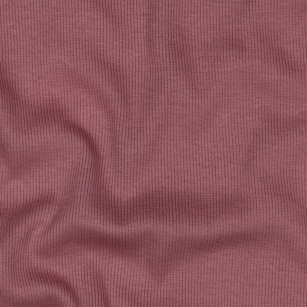 [PRE-VHT-08492.037 LILAS - LILAC - LILA] ⏳ Bord-côte côtelé uni GOTS & Oeko-Tex | Lilas