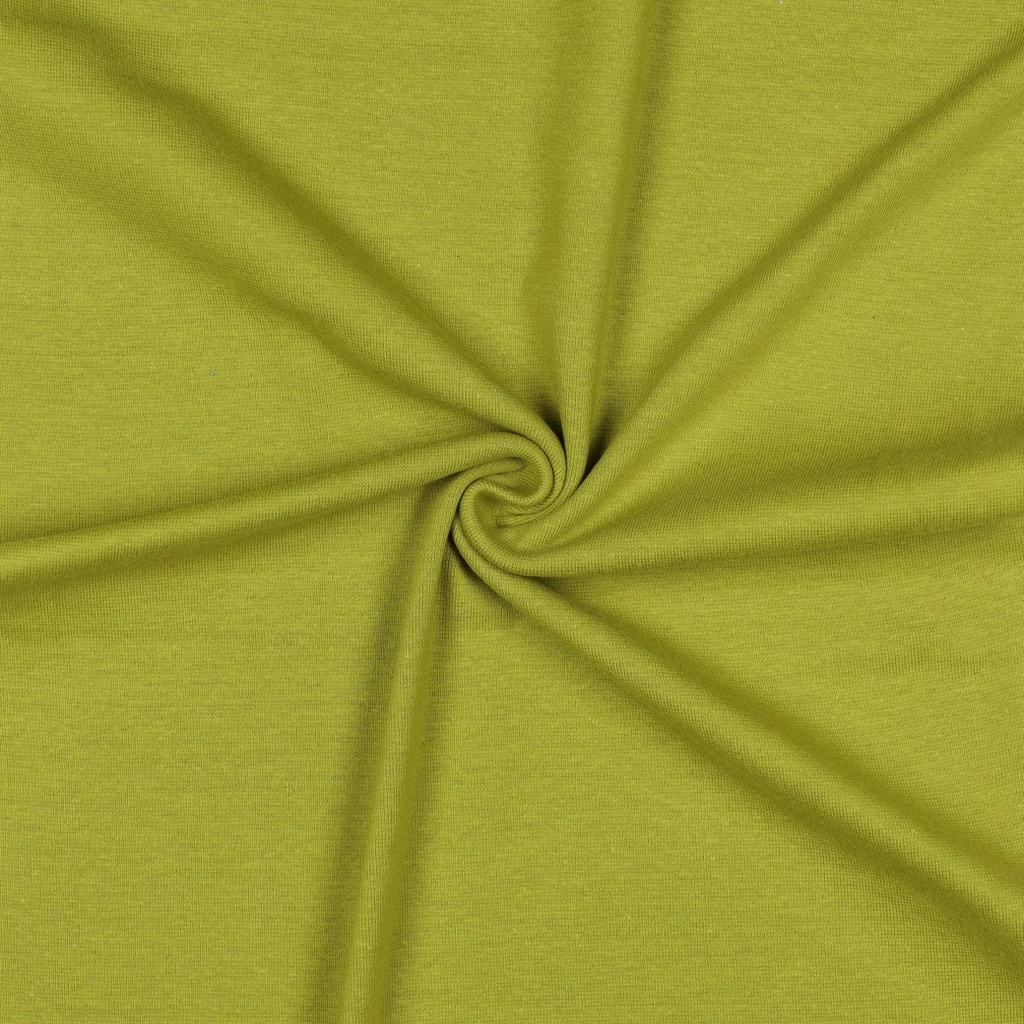 [PRE-VHT-08058.030 CITRON VERT - LIME - LIMETTE] ⏳ Bord-côte uni GOTS & Oeko-Tex | Citron vert