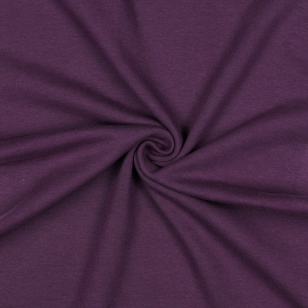 [PRE-VHT-08058.087 VIOLET OMBRÉ - SHADOW PURPLE - SCHATTENLILA] ⏳ Bord-côte uni GOTS & Oeko-Tex | Violet ombré