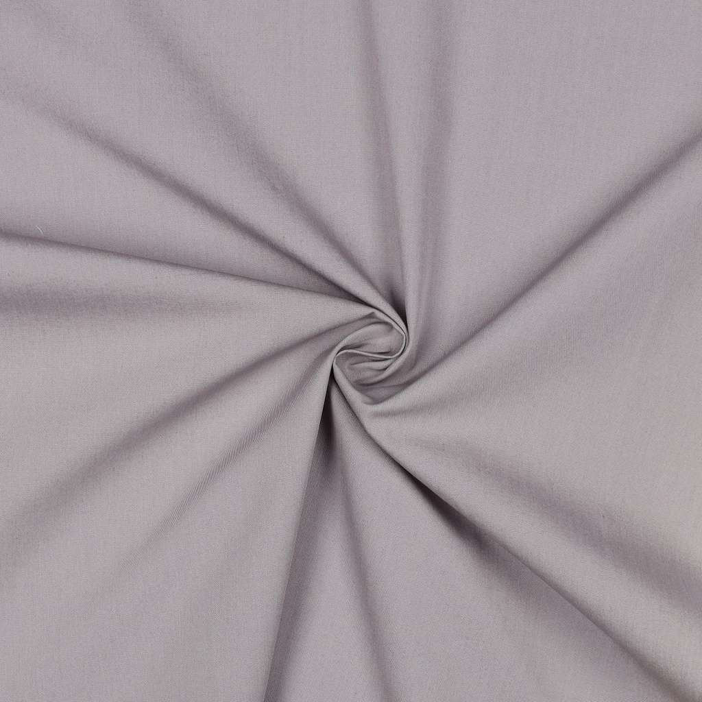 [PRE-VHT-05546.053 GRIS - GREY - GRAU] ⏳ Cotonnade unie GOTS & Oeko-Tex | Gris