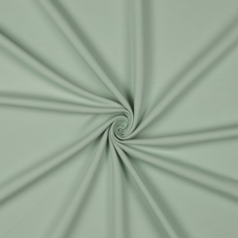 [PRE-VHT-09107.015 Vert Clair - LIGHT GREEN - HELLGRÜN] ⏳ French Terry uni GOTS & Oeko-Tex | Vert Clair