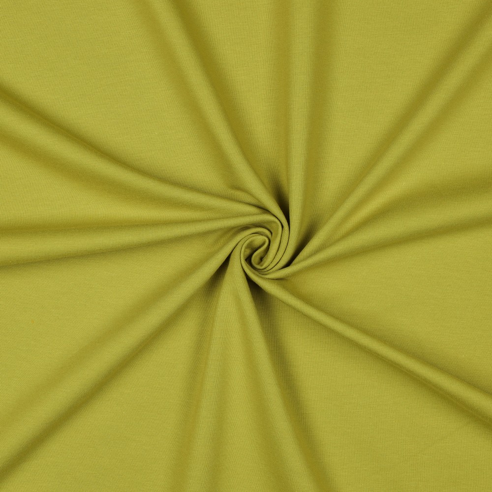 [PRE-VHT-09107.030 Citron Vert - LIME - LIMETTE] ⏳ French Terry uni GOTS & Oeko-Tex | Limette