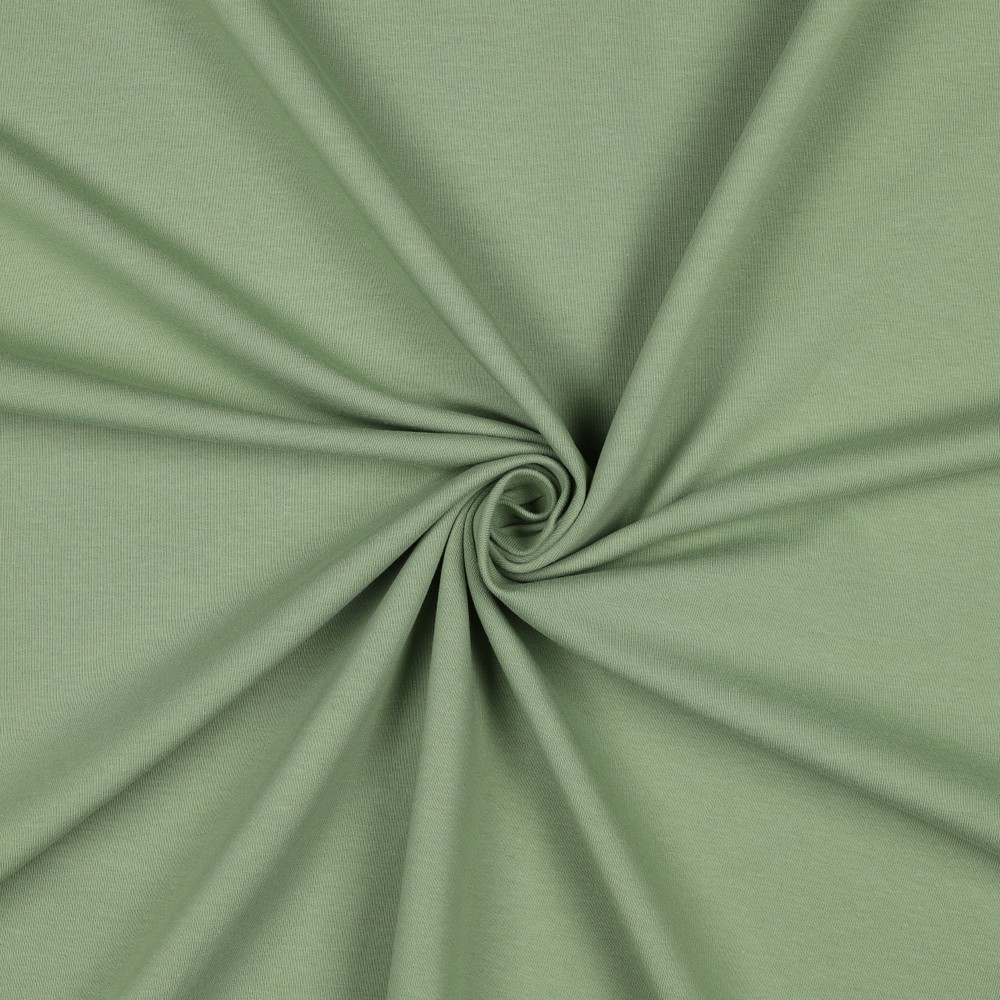 [PRE-VHT-09107.063 Vert Menthe - MINT GREEN - MINTGRÜN] ⏳ French Terry uni GOTS & Oeko-Tex | Vert Menthe