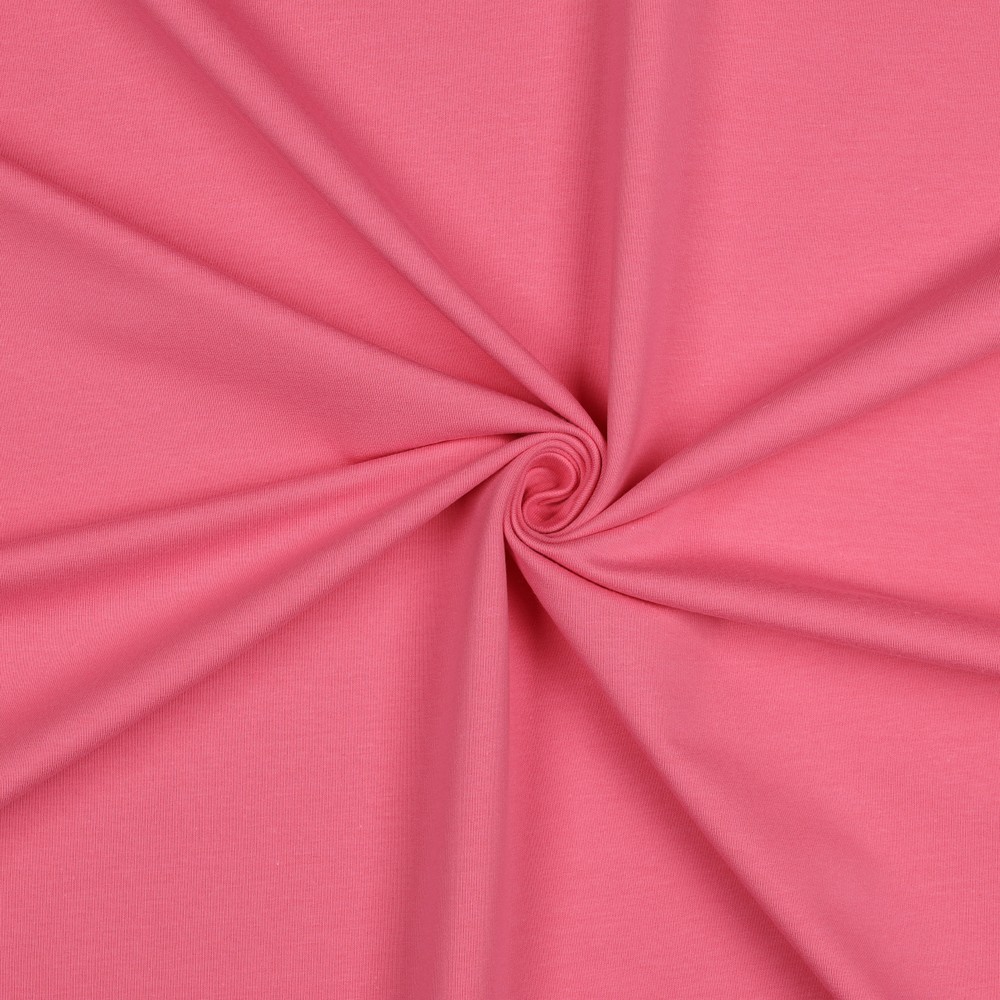 [PRE-VHT-09107.074 Rose - PINK - ROSA] ⏳ French Terry uni GOTS & Oeko-Tex | Rose