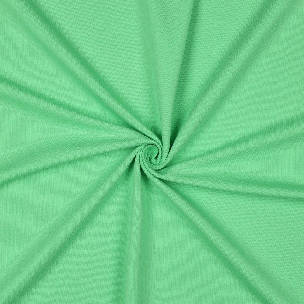 [PRE-VHT-09107.085 Citron Vert Clair - LIGHT LIME - HELL LIMETTE] ⏳ French Terry uni GOTS & Oeko-Tex | Citron Vert Clair