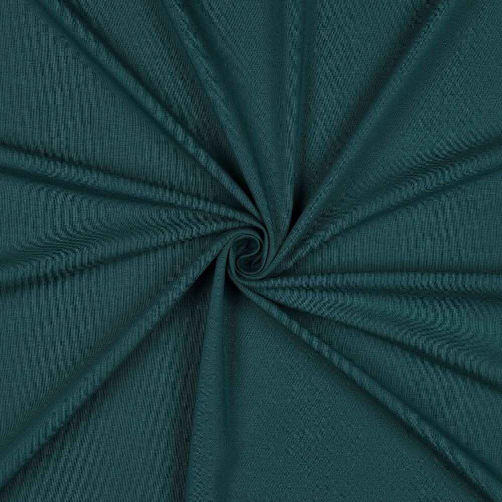 [PRE-VHT-08036.013 Vert Foncé - DARK GREEN - DUNKELGRÜN] ⏳ Jersey uni GOTS & Oeko-Tex | Vert Foncé