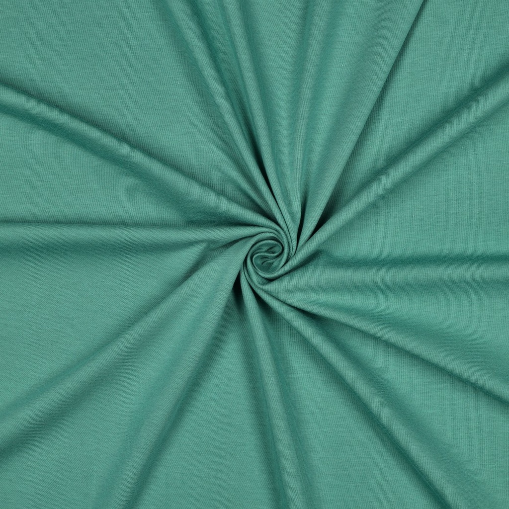 [PRE-VHT-08036.014 Vert Ancien - OLD GREEN - ALTGRÜN] ⏳ Jersey uni GOTS & Oeko-Tex | Vert Ancien