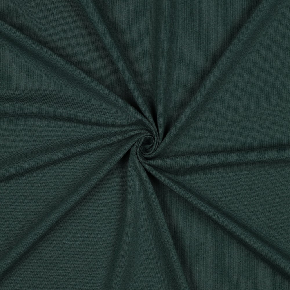 [PRE-VHT-08036.031 Vert Forêt - FOREST GREEN - WALDGRÜN] ⏳ Jersey uni GOTS & Oeko-Tex | Vert Forêt