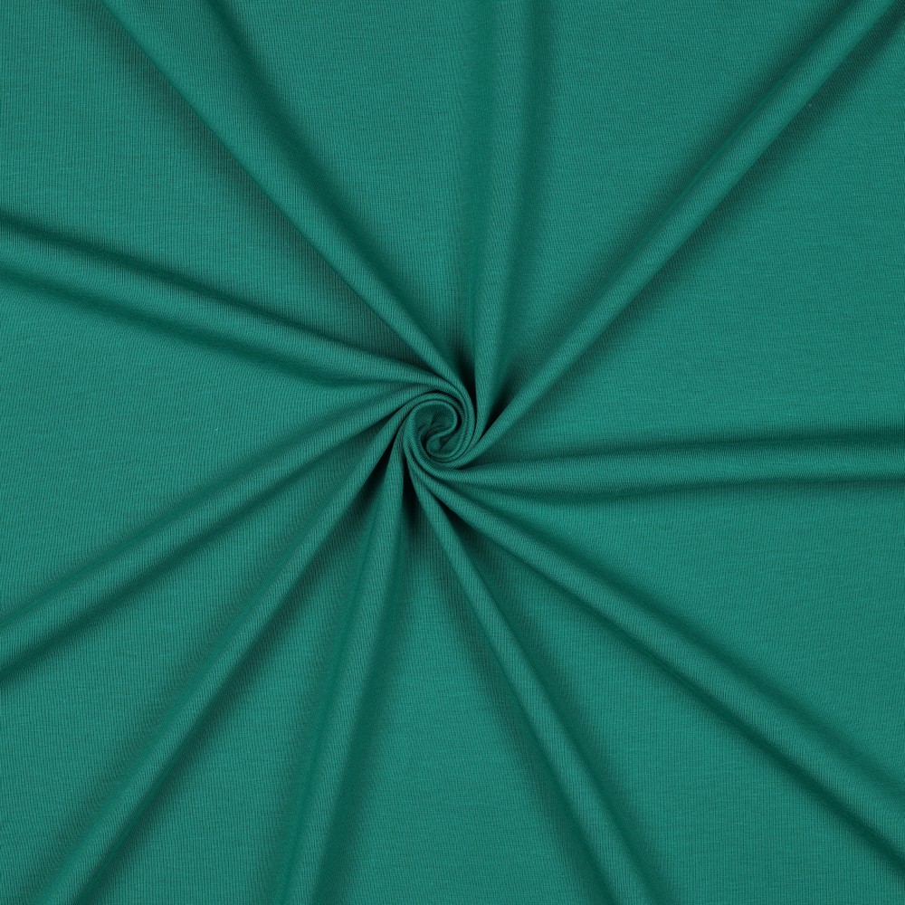 [PRE-VHT-08036.032 Vert Émeraude - EMERALD - SMARAGDGRÜN] ⏳ Jersey uni GOTS & Oeko-Tex | Vert Émeraude