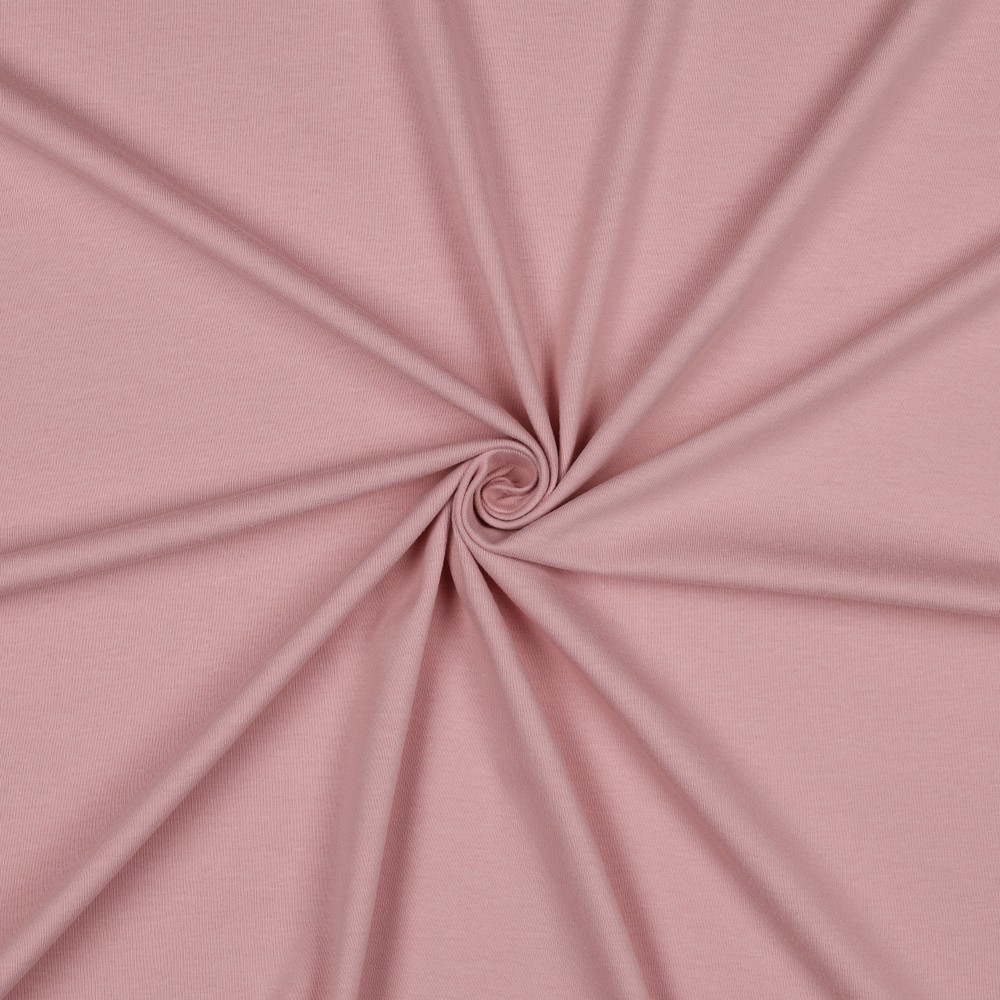[PRE-VHT-08036.047 Rosé Pâle - BLUSH] ⏳ Jersey uni GOTS & Oeko-Tex | Rosé Pâle