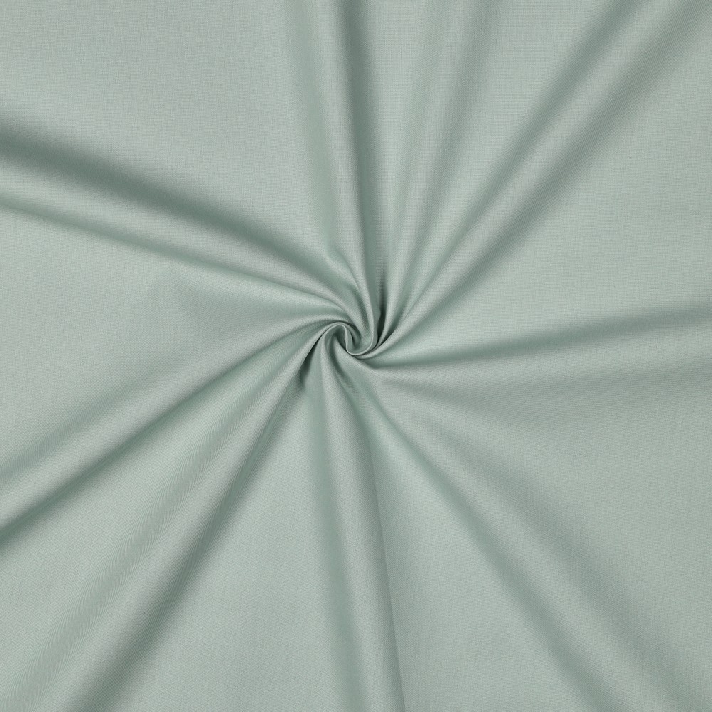 [PRE-VHT-08035.015 VERT CLAIR - LIGHT GREEN - HELLGRÜN] ⏳ Popeline unie GOTS & Oeko-Tex | Vert clair