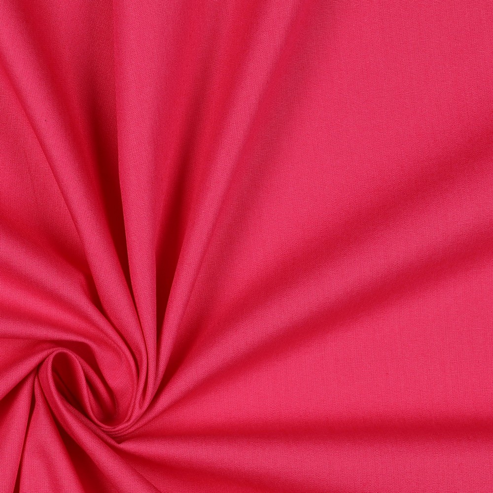 [PRE-VHT-08035.033 ROSE - PINK - ROSA] ⏳ Poplin uni GOTS & Oeko-Tex | Pink