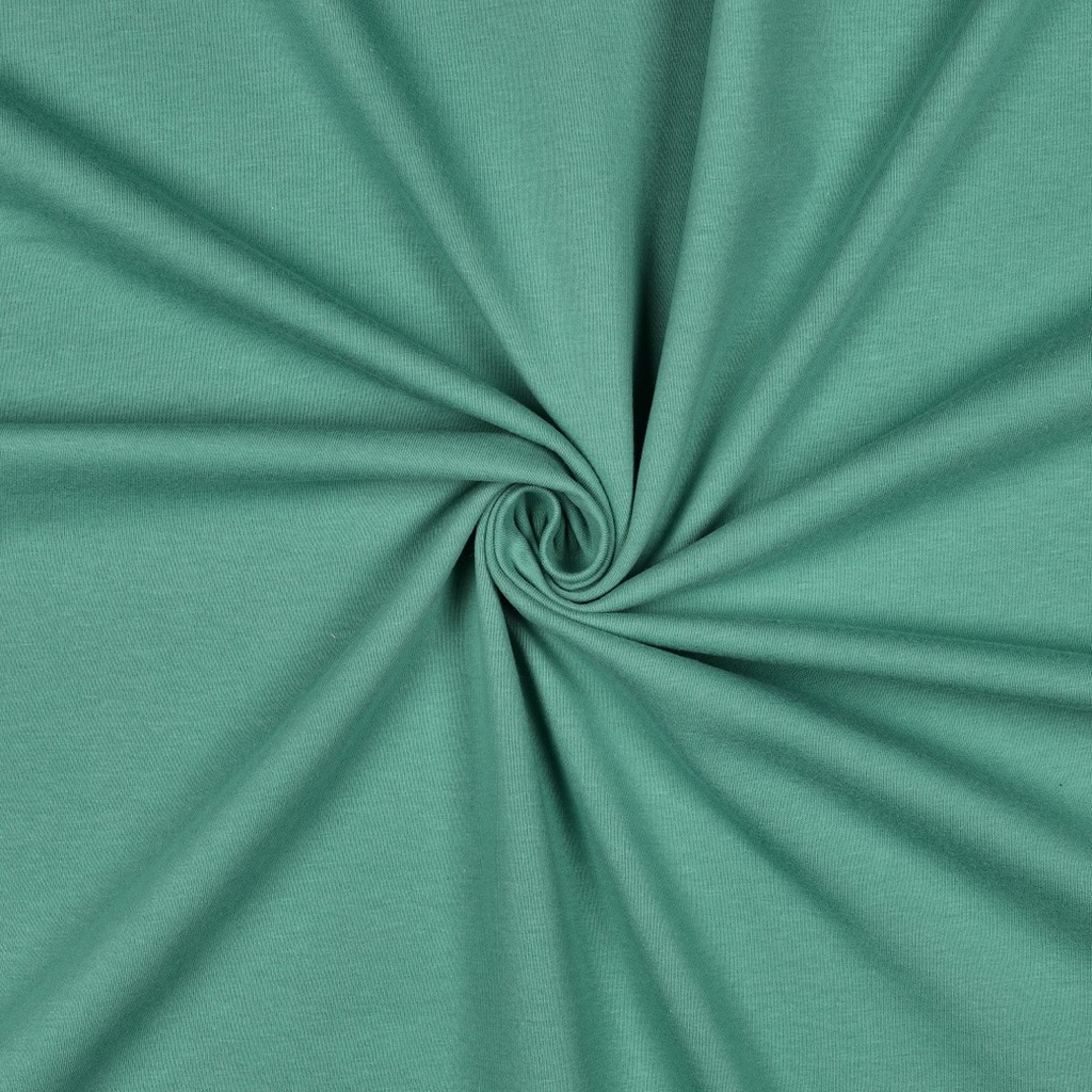 [PRE-VHT-09971.014 VERT ANCIEN - OLD GREEN - ALTGRÜN] ⏳ Soft sweat uni GOTS & Oeko-Tex | Altgrün