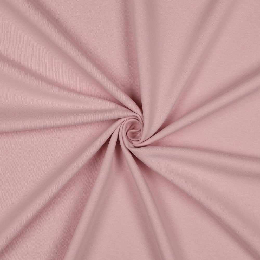 [PRE-VHT-09971.047 ROSÉ PÂLE - BLUSH] ⏳ Soft sweat uni GOTS & Oeko-Tex | Blush