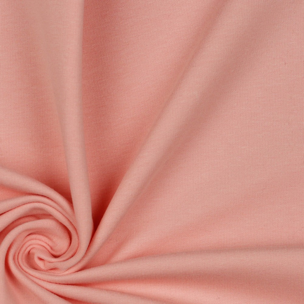 [PRE-VHT-09971.052 ROSE DOUX - SOFT PINK - ZARTROSA] ⏳ Soft sweat uni GOTS & Oeko-Tex | Rose doux